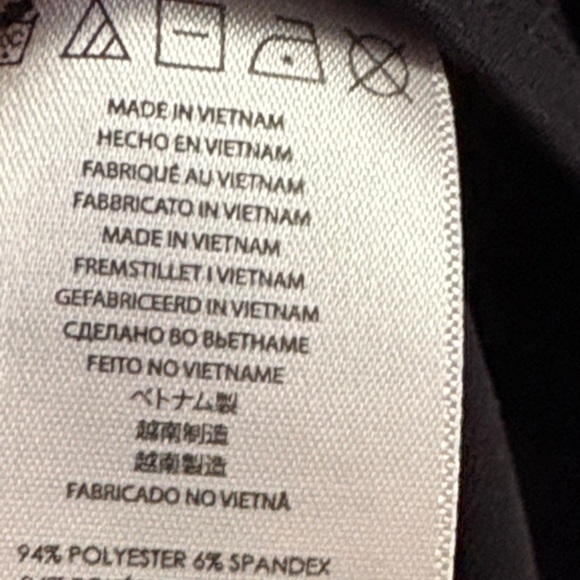 Michael Kors dark purple Long Sleeve Knot Dress, size large - Picture 4 of 12